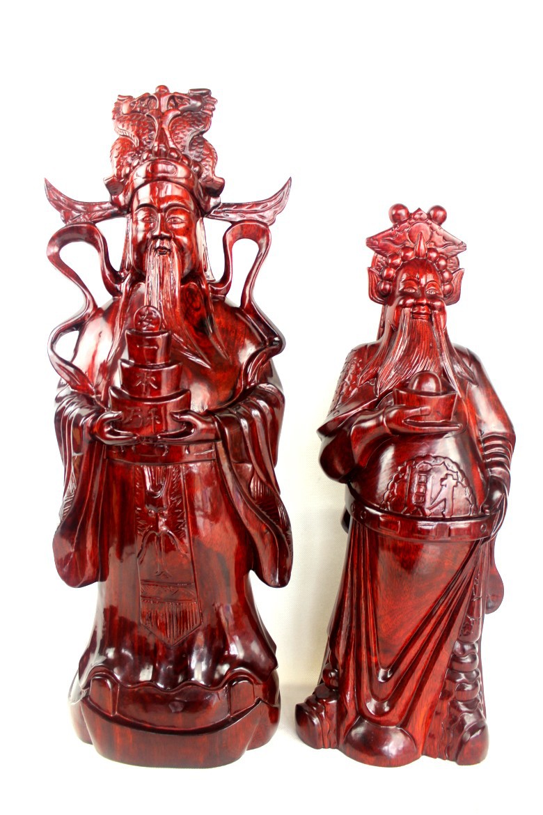 廠家直銷紅木工藝品財神擺件 木質工藝品 武財神爺佛像 一件起