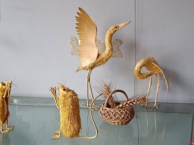 【手造創(chuàng)新瞰章丘】系列報(bào)道:白云湖蒲葦編織