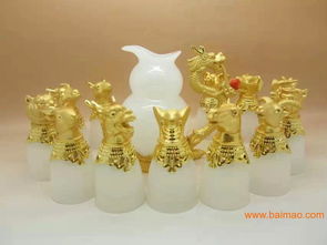 匠心獨韻 十二生肖阿富汗玉藝術酒具，品味文化與工藝的華彩交融